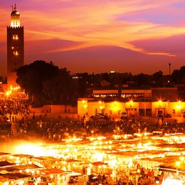 Marrakech, Djamaa el-Fna  l’incanto di una piazza